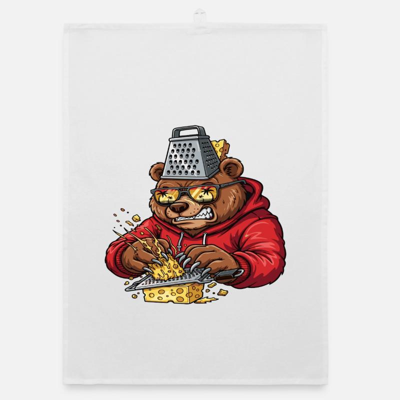 Écraseur de fromage à râpe à ours Torchon bio