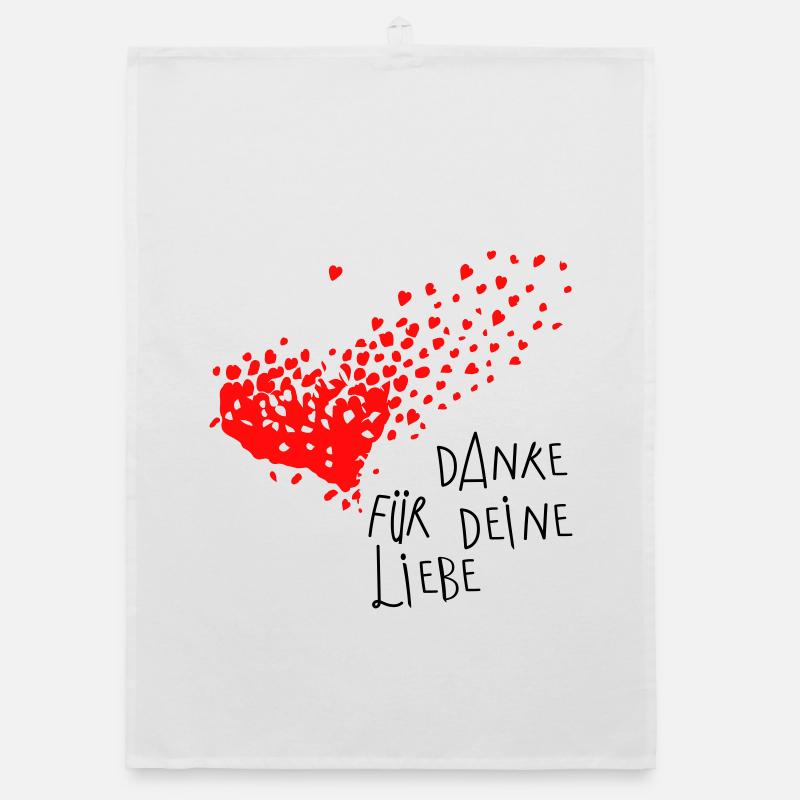 Danke Herz Organic Geschirrtuch