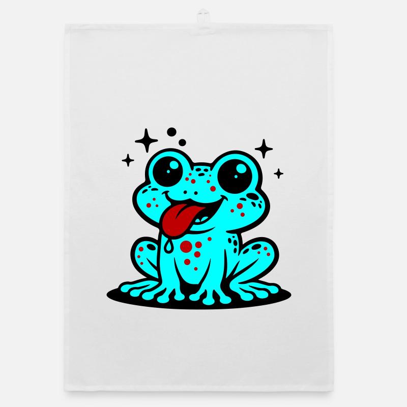 Grenouille Comique Crapaud Torchon bio