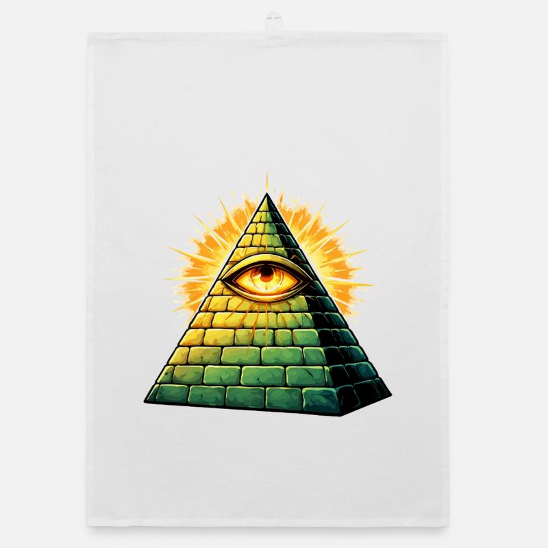 Pyramide des Illuminati Torchon bio