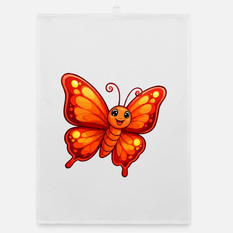 Papillon Orange Torchon bio