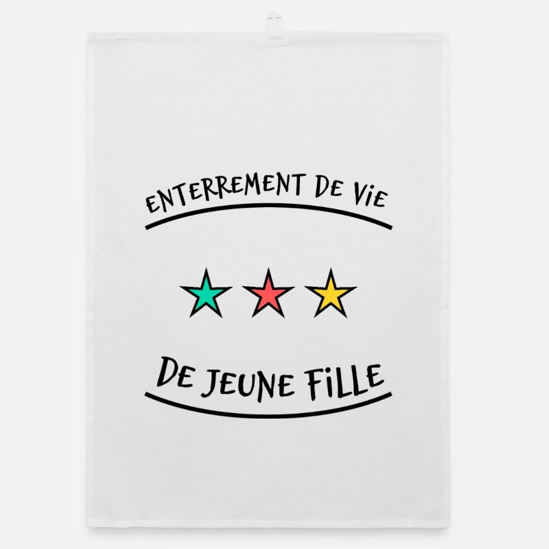 EVJF. JUST MARRIED. EVJF. SAINT VALENTIN. COUPLE.  Torchon bio