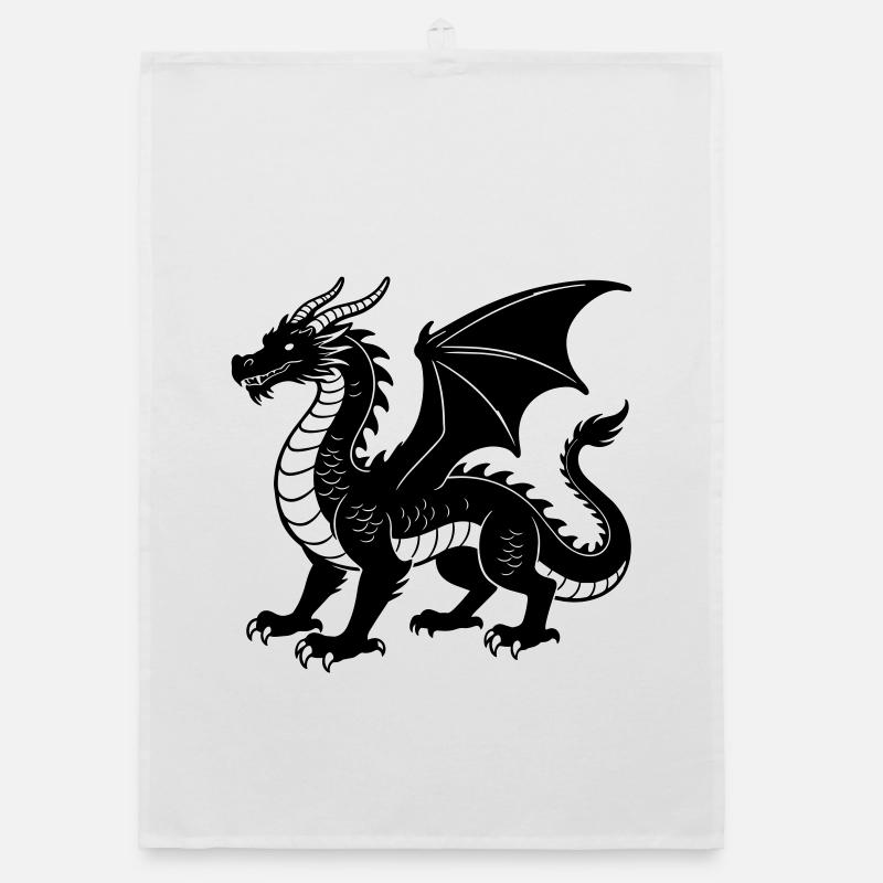 Drache Organic Geschirrtuch
