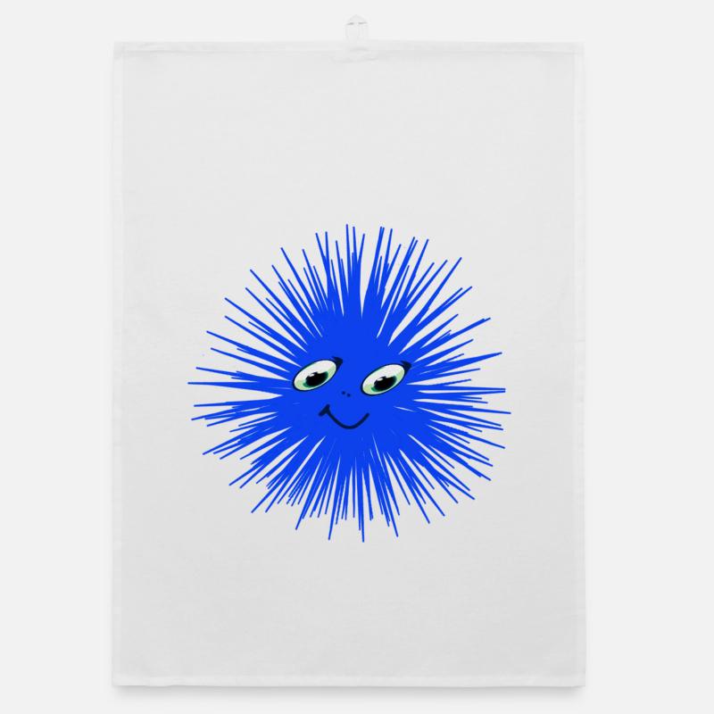 Sea urchin Organic dish towel