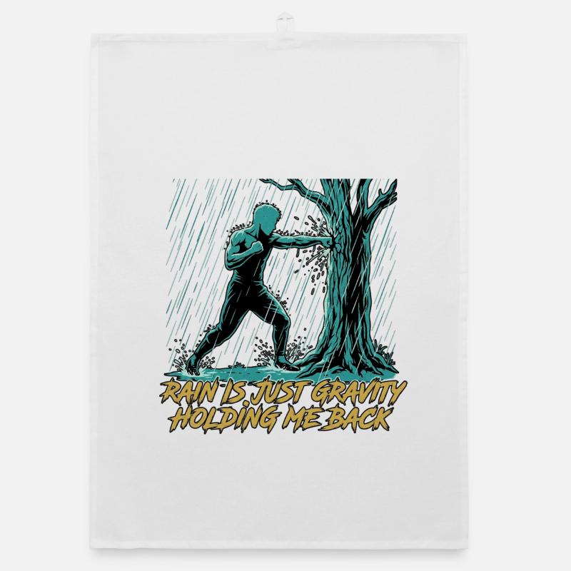 Kung Fu Kampfkunst Organic Geschirrtuch
