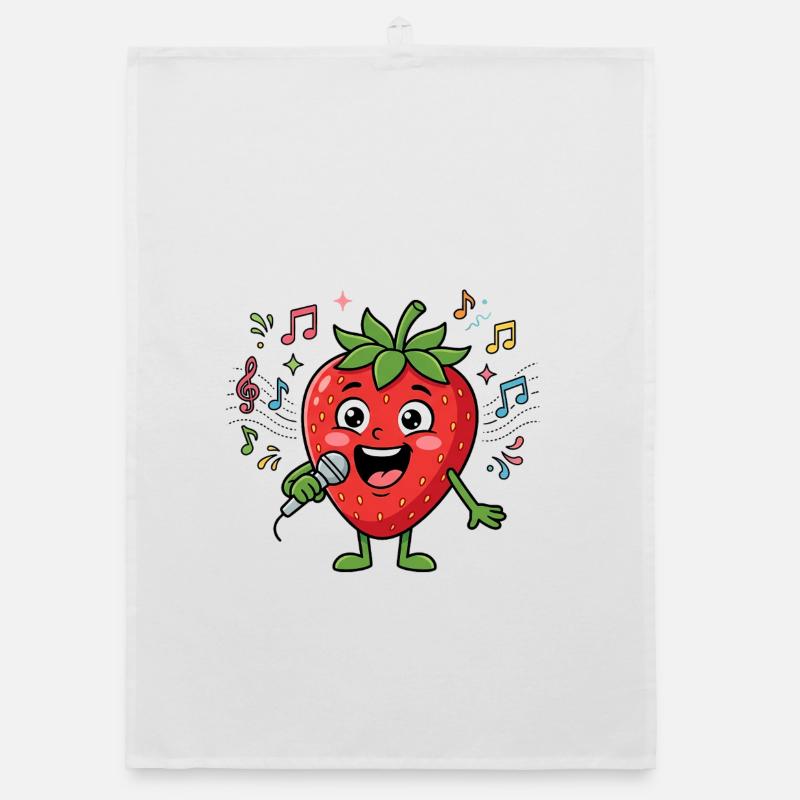 Berry Star – Sing it loud! Organic Geschirrtuch
