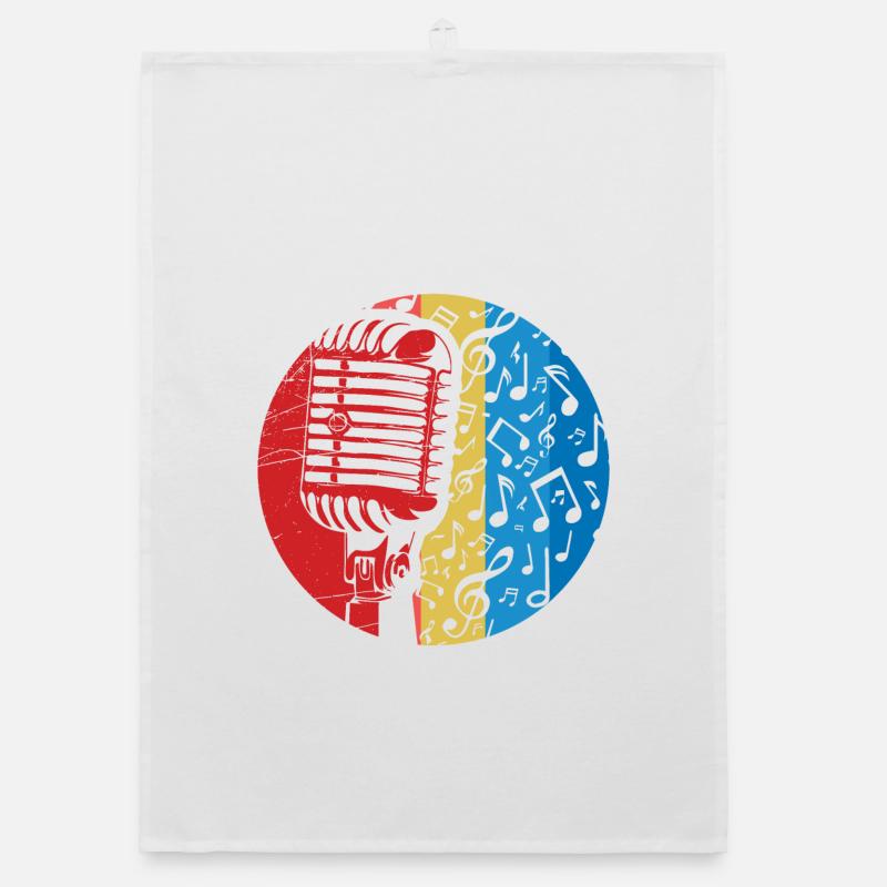 Microphone - Singer Organic dish towel