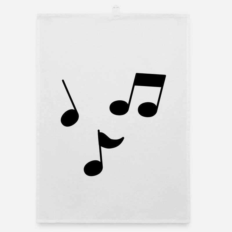 Sheet music Organic dish towel