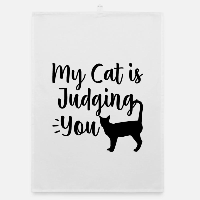 Drôle de chat Torchon bio