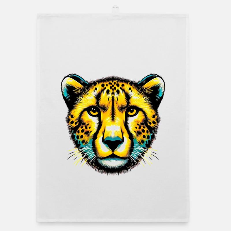 Cheetah Organic dish towel