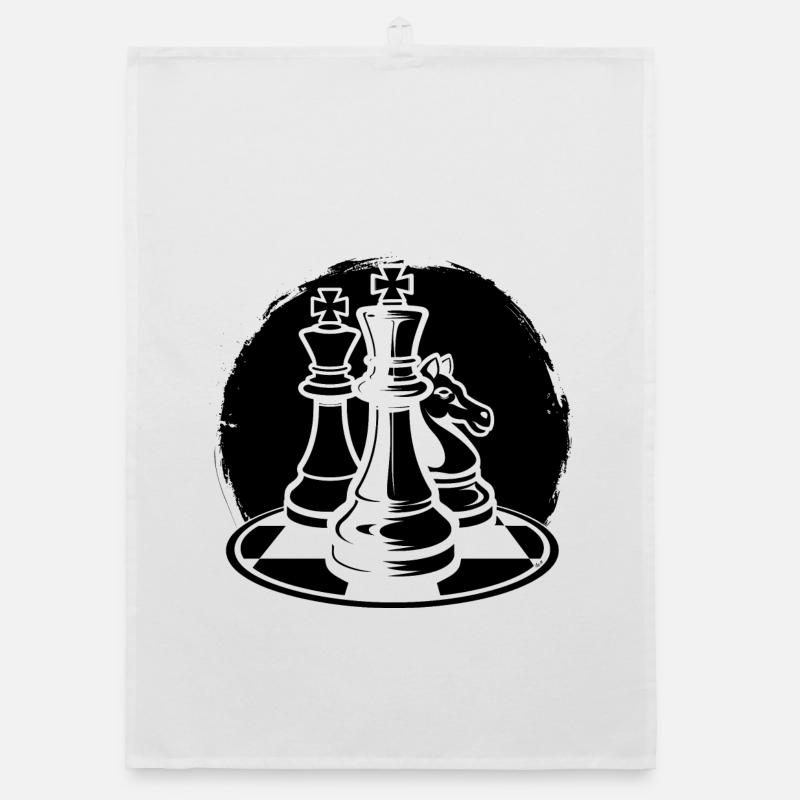 Pièces d’échecs Torchon bio