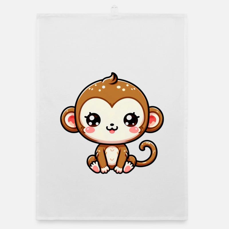 Monkey Organic dish towel