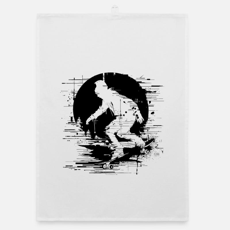 Planche à roulettes Pixel Torchon bio