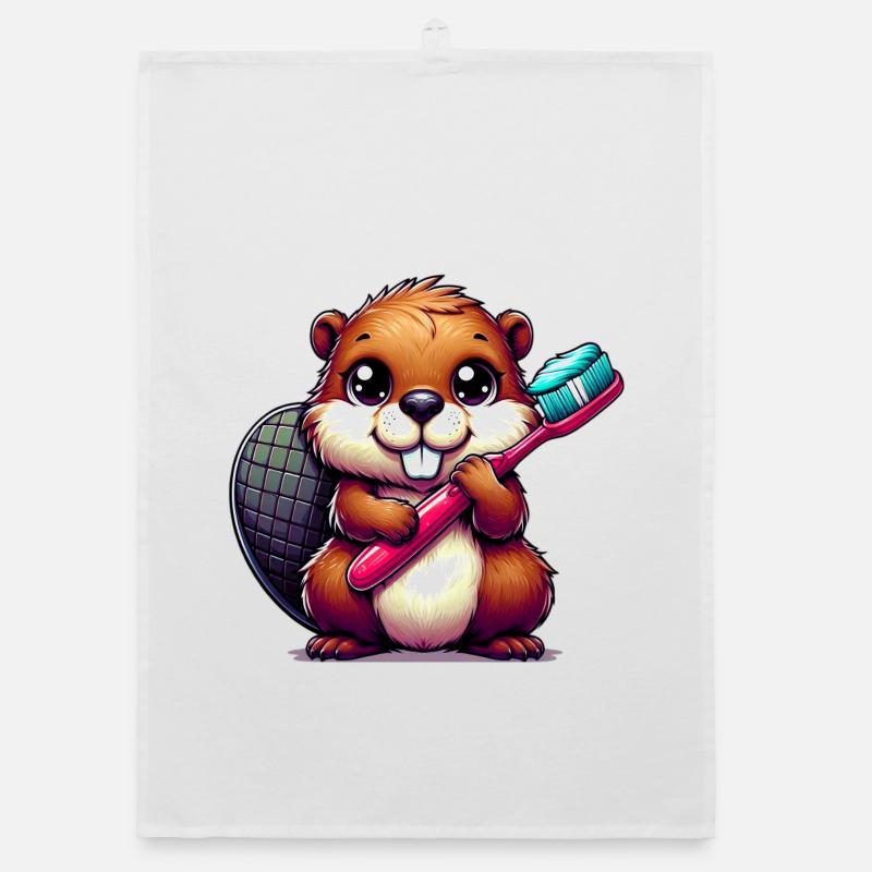 Beaver Organic dish towel