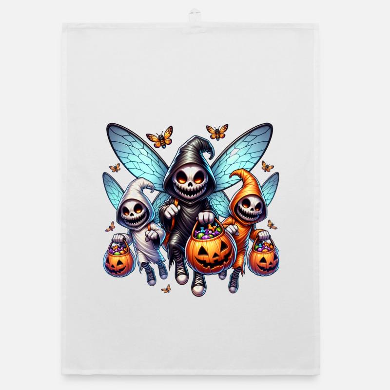 Spooky Squad Organic Geschirrtuch