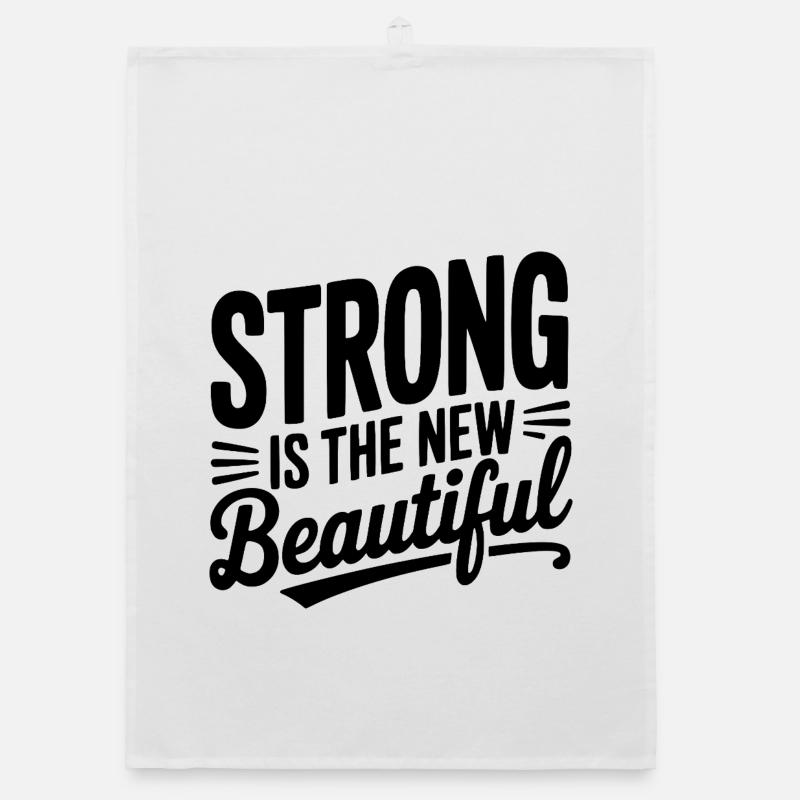 Stark ist das Neue Schöne Organic Geschirrtuch