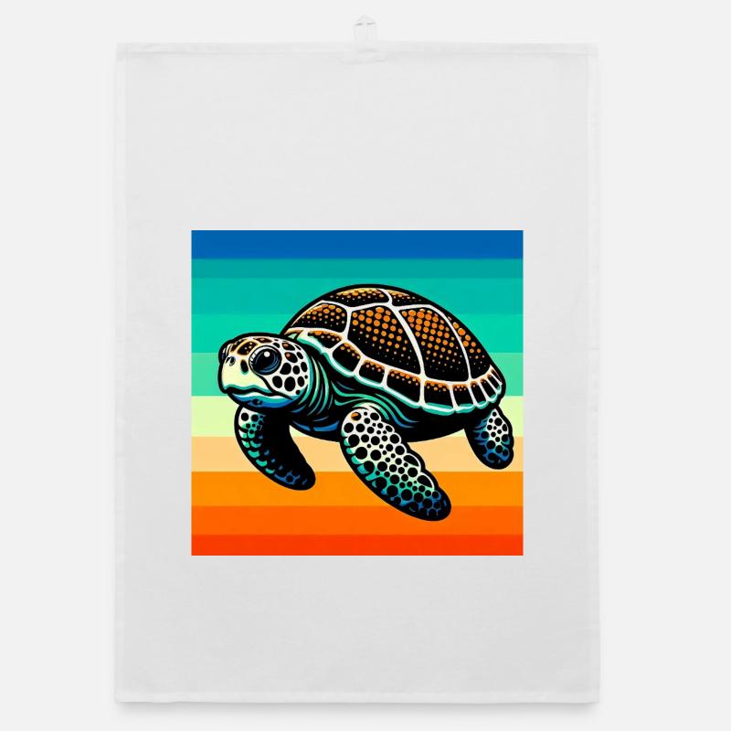 turtle Organic dish towel