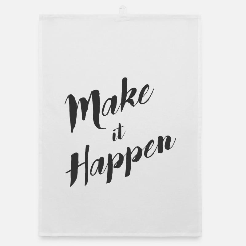 make_it_happen Organic dish towel