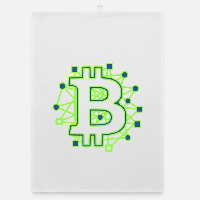 Crypto technologique de circuit de circuit Bitcoin Torchon bio