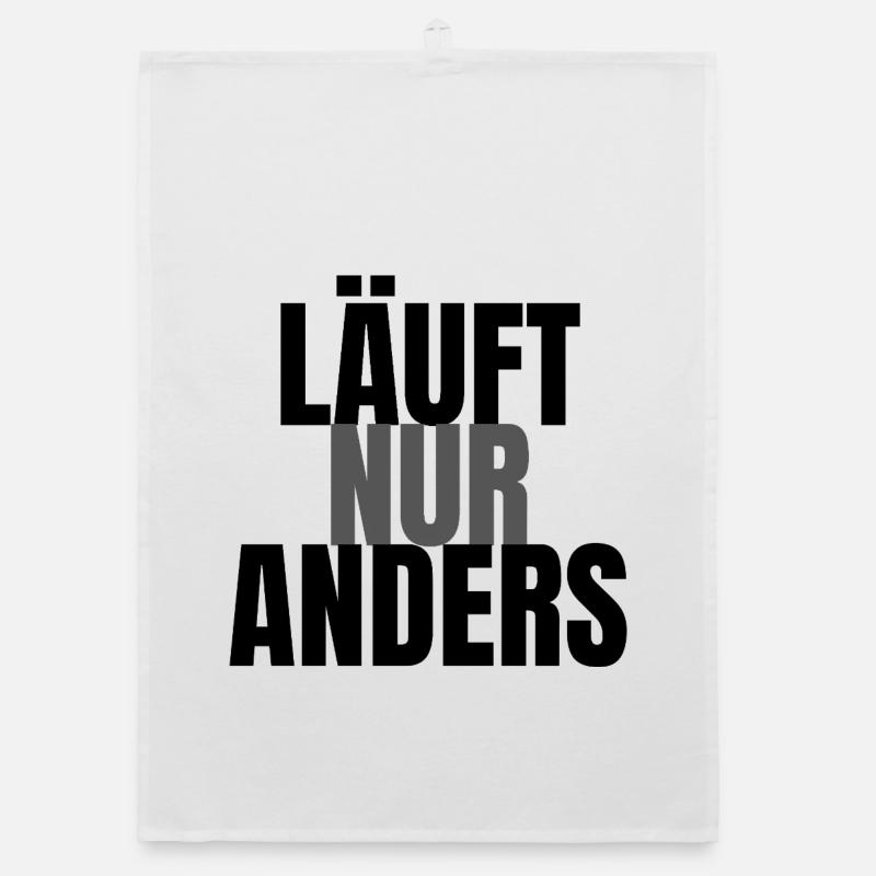 It's just different Organic dish towel