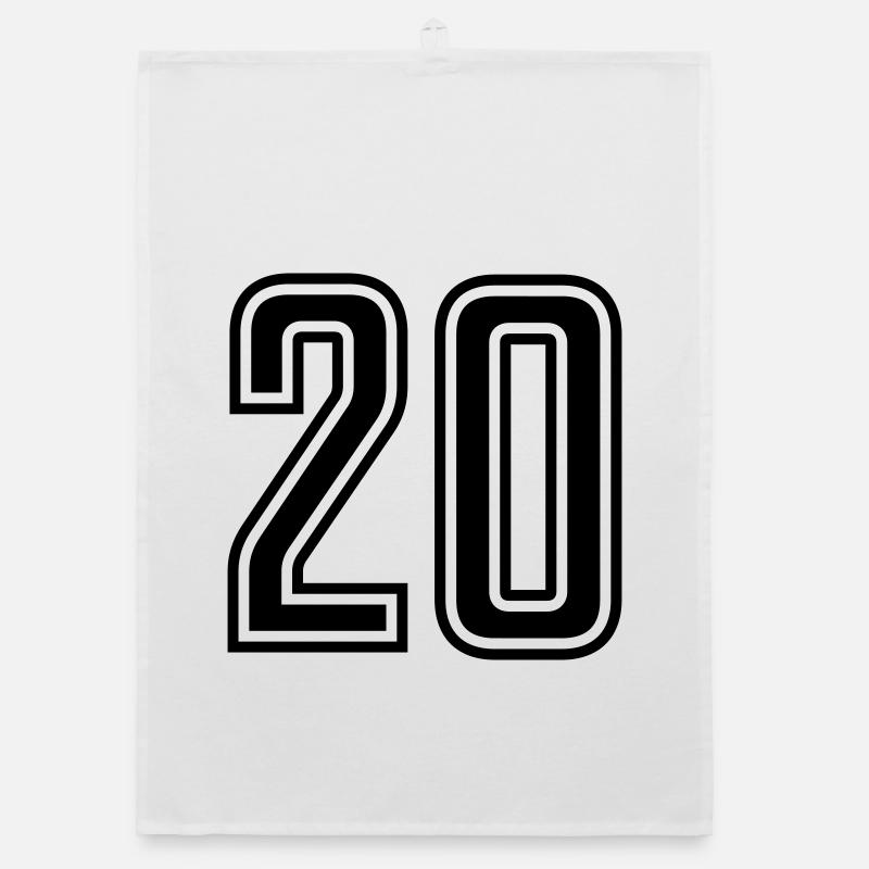 20 Organic dish towel