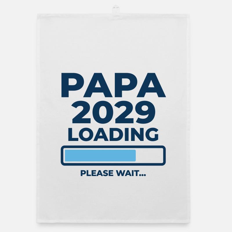 Daron's Future Dad 2029 Progressive Loading Organic dish towel