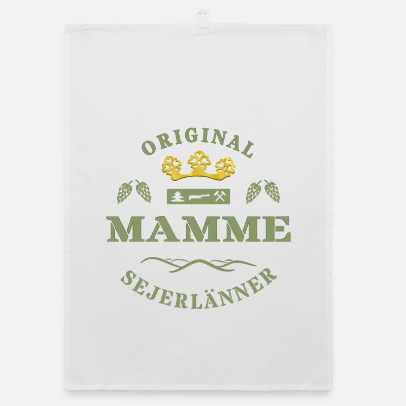 Sejerlänner Mamme Siegerländer Mutter Krönchen Organic Geschirrtuch