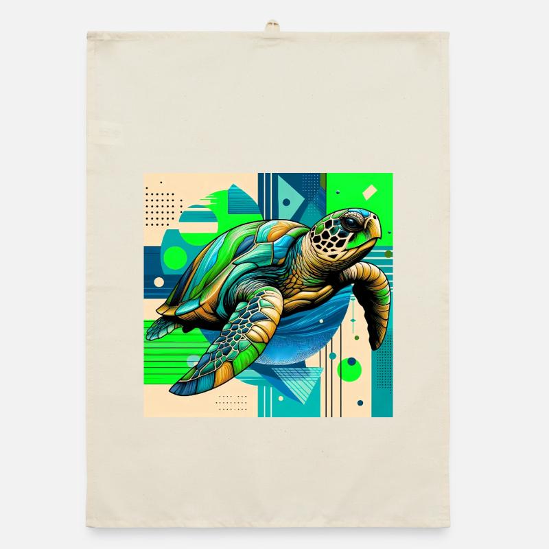 turtle Organic dish towel
