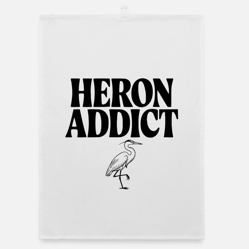 Heron Addict Organic dish towel