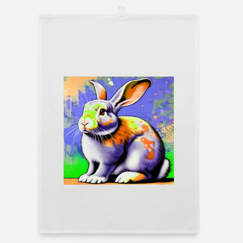 rabbit Organic dish towel