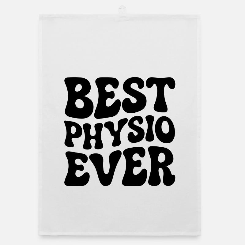 Bester Physiotherapeut Organic Geschirrtuch