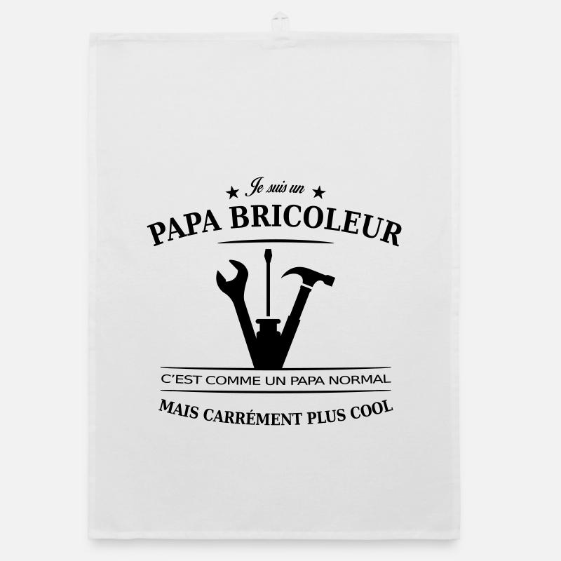 papa bricoleur Torchon bio