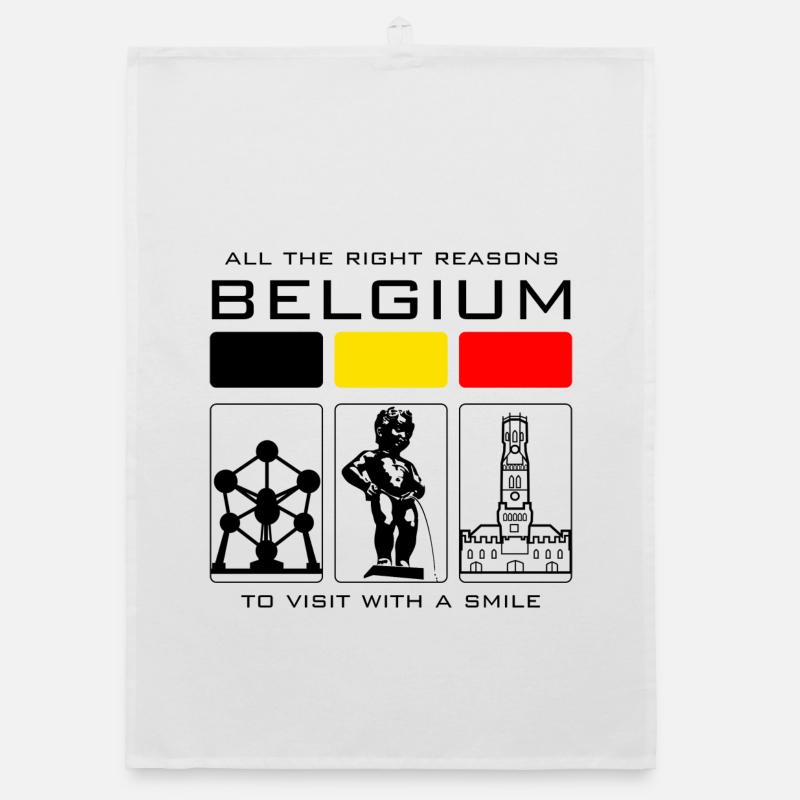 Bunte Blöcke und Bogen Organic Geschirrtuch