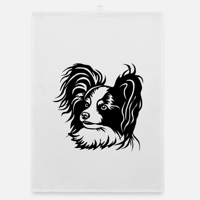 Tête de papillon Torchon bio