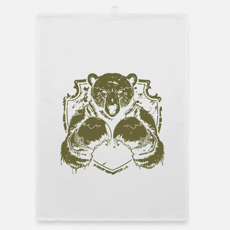 Bär Boxer Organic Geschirrtuch