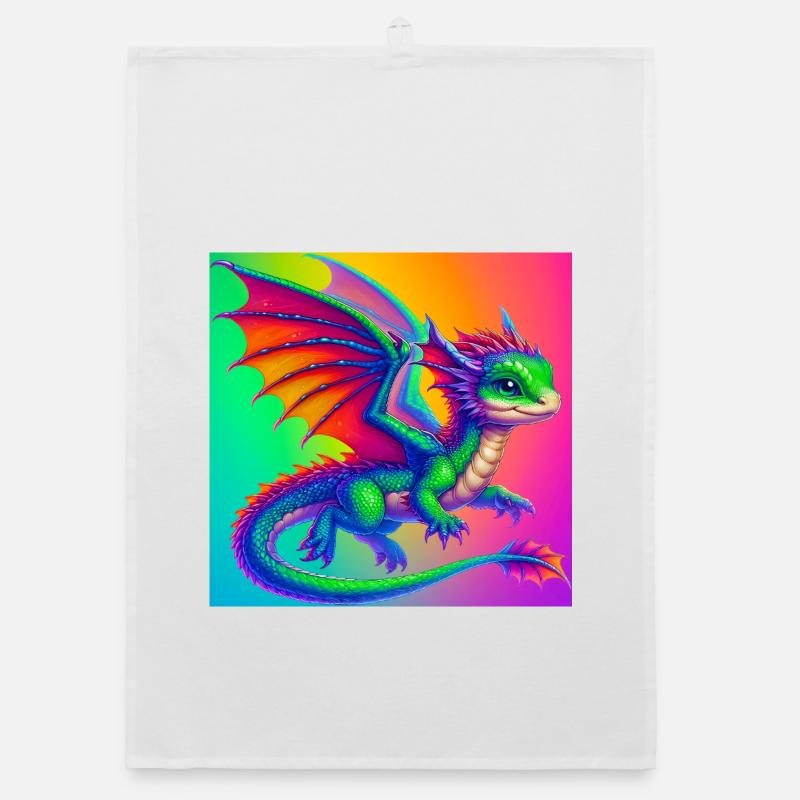 dragon Organic dish towel