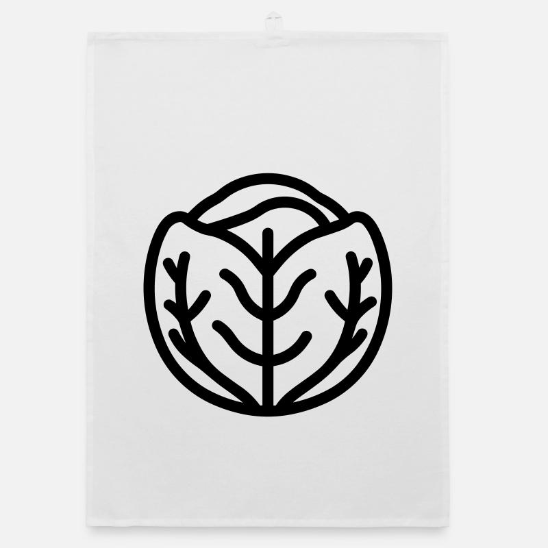 cabbage Organic dish towel