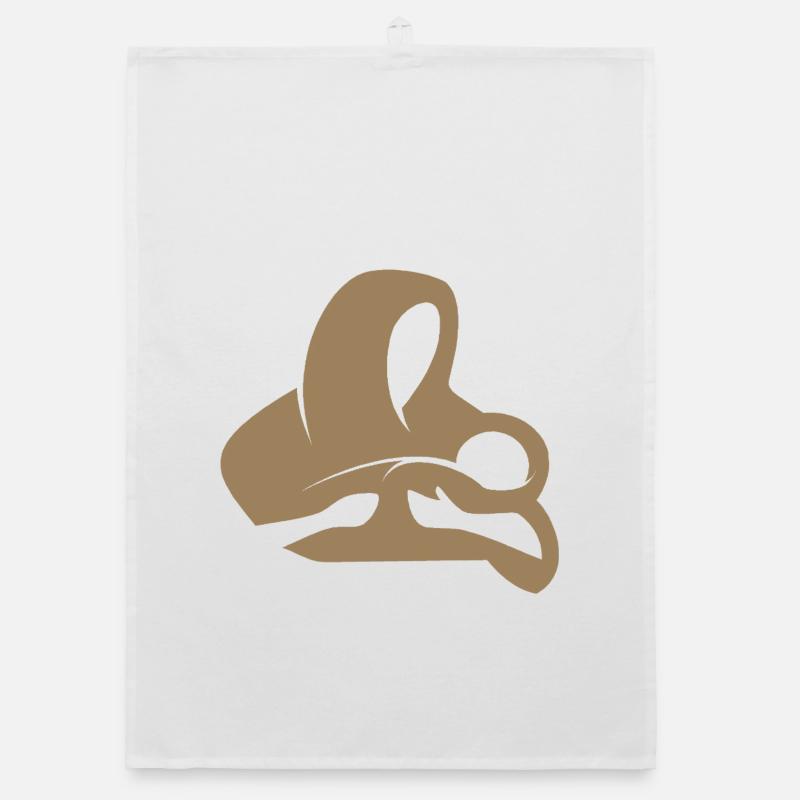 Maria mit Jesuskind | Mutter mit Kind-Emblem Organic Geschirrtuch