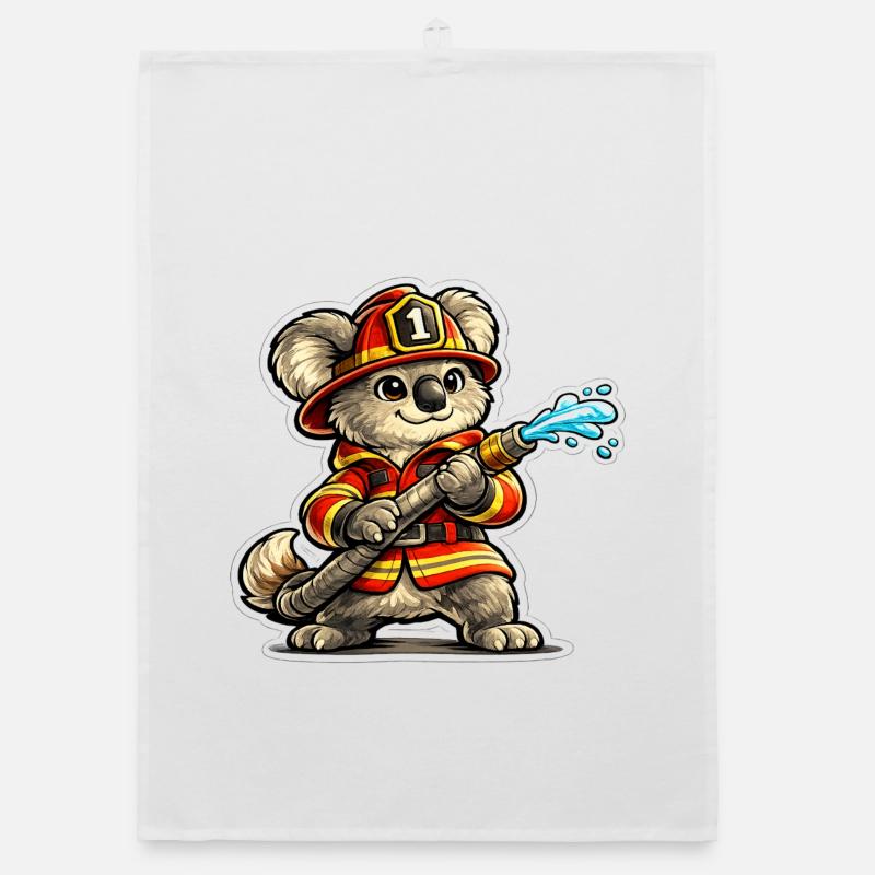 Fire Brigade Koala Water Jet Organic dish towel