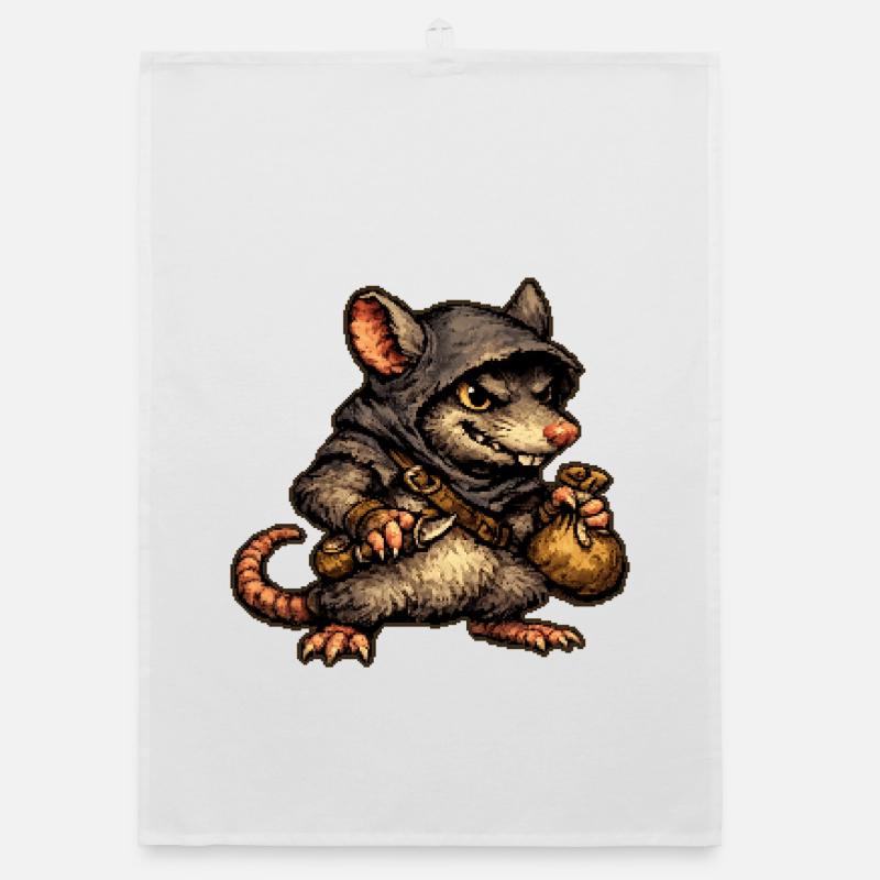 thieving rat Organic dish towel