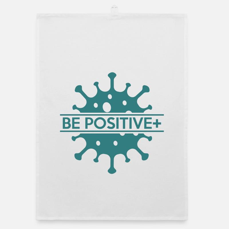 Soyez positif Torchon bio