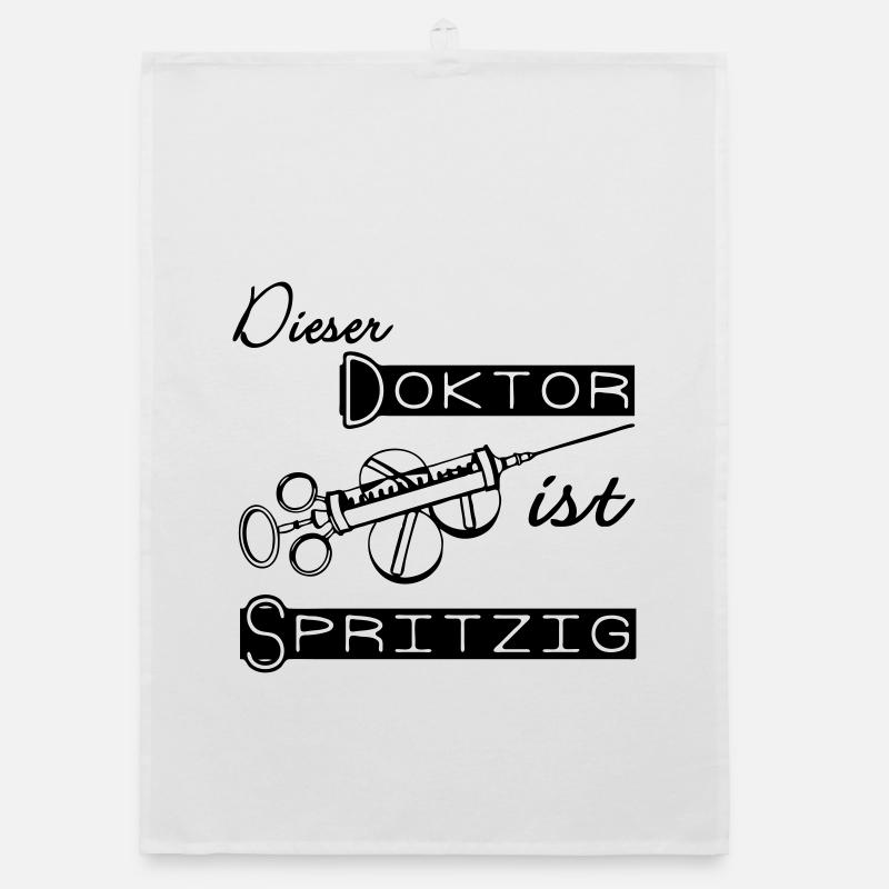 Doktor Spritzig Geschenk Organic Geschirrtuch