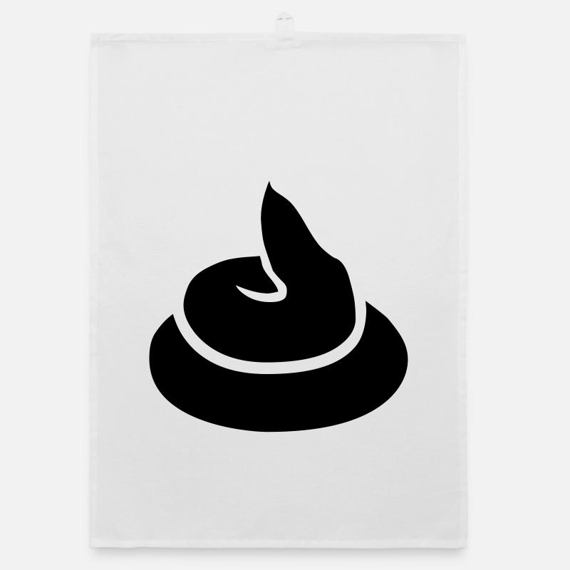 Scheißhaufen Organic Geschirrtuch