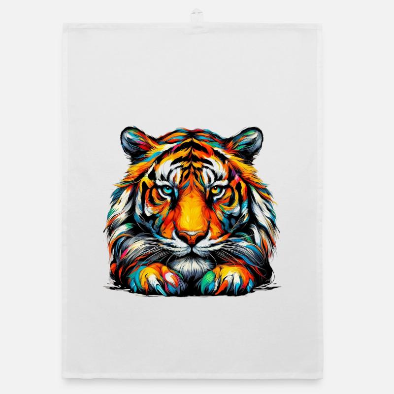 Tiger Organic dish towel