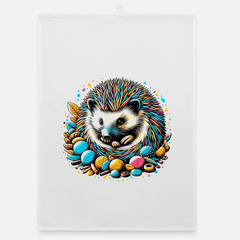 Hedgehog Organic dish towel