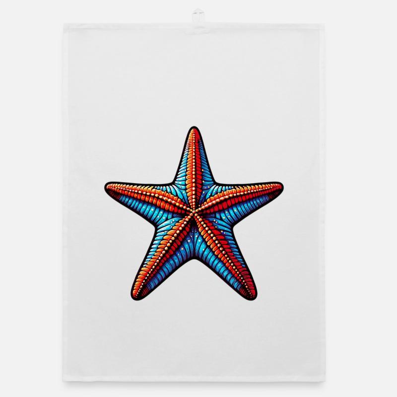 Seestern Organic Geschirrtuch