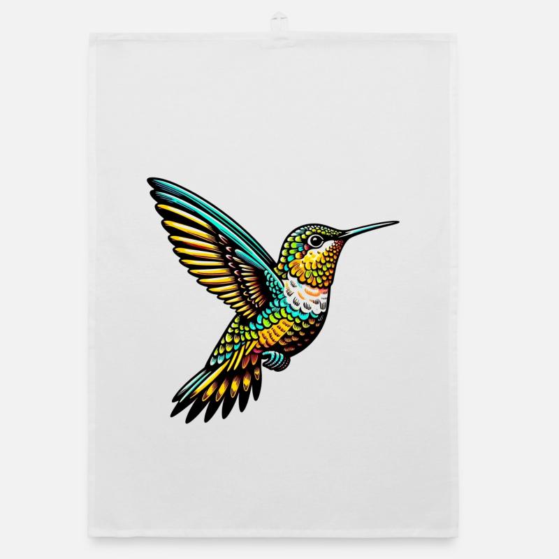 Hummingbird Organic dish towel