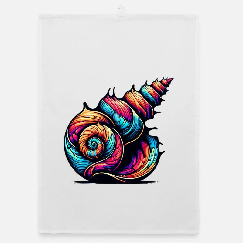 Shell Organic dish towel