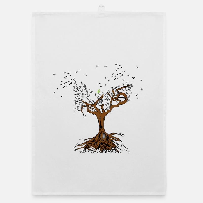 Lebensbaum Organic Geschirrtuch