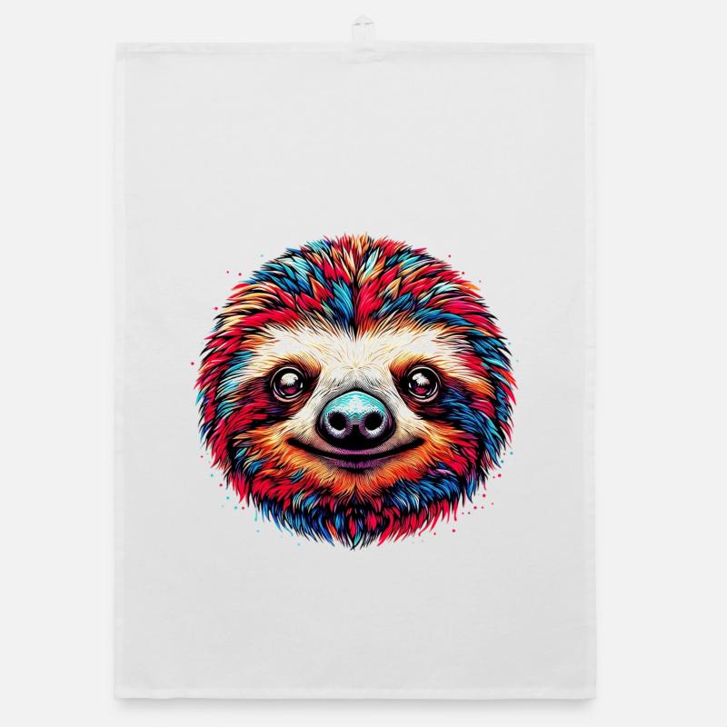 Sloth Organic dish towel